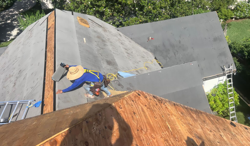 Contact All Florida Roofers team helping a homeowner in Central Florida